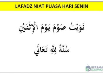 Lafadz Niat Puasa Sunnah Senin Kamis