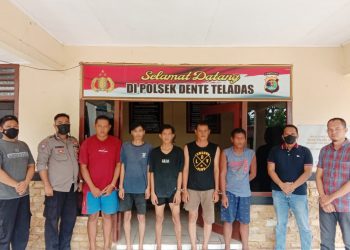 Polsek Dente Teladas Tangkap Pencuri