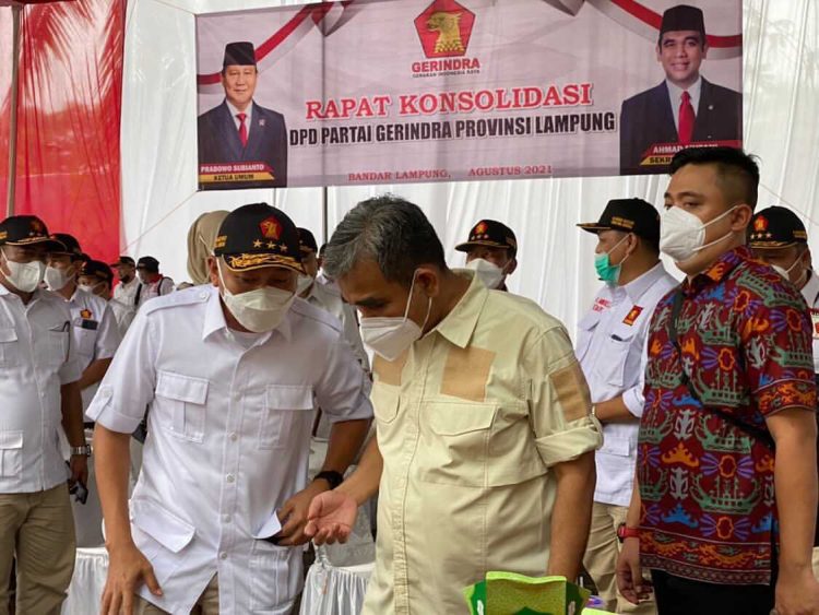 Gerindra Lampung Fokus Menang Pileg dan Pilpres 2024