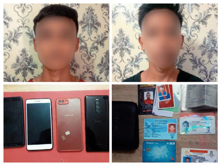 Polsek Kedaton Ciduk Dua Terduga Pembobol Rumah