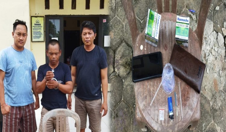 Polsek Rawa Pitu Tangkap Pembawa Narkoba