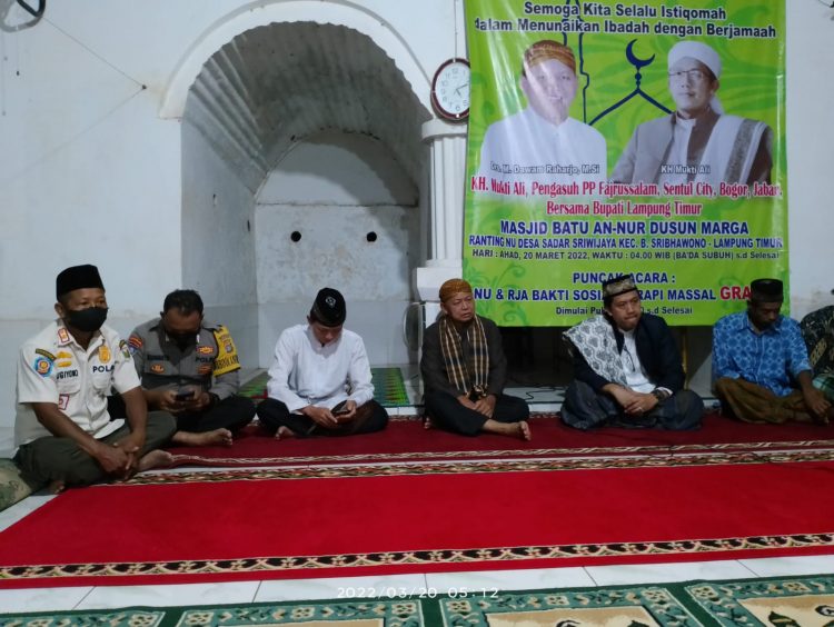 Dawam Rahardjo Pengajian di Masjid Batu AN-Nur