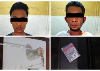 Polsek Seputih Surabaya Tangkap Pelaku Pesta Narkoba di Bandar Surabaya