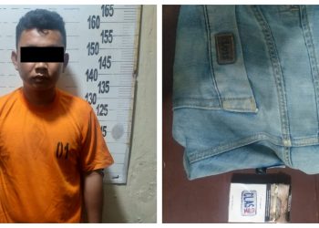 Polsek Punggur Tangkap Pembawa Narkoba