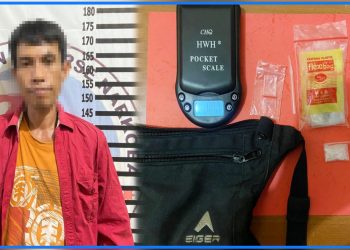 Polres Tulangbawang Ciduk Pria Diduga Bandar Sabu-sabu