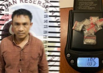 Bandar Narkoba Asal Banjar Agung Ditangkap Polisi