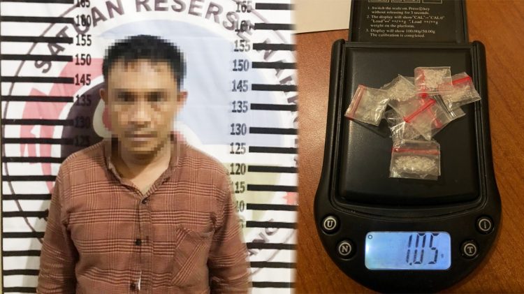 Bandar Narkoba Asal Banjar Agung Ditangkap Polisi