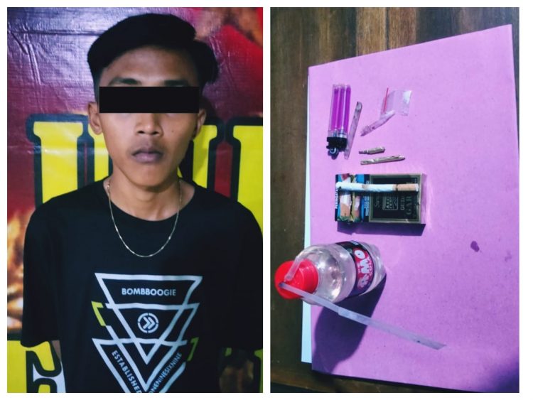 Polsek Bangunrejo Tangkap Pengguna Narkoba di Toilet Sekolah