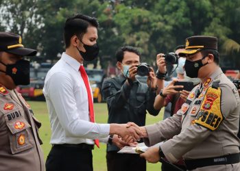 Penghargaan dari Kapolres Lampung Tengah