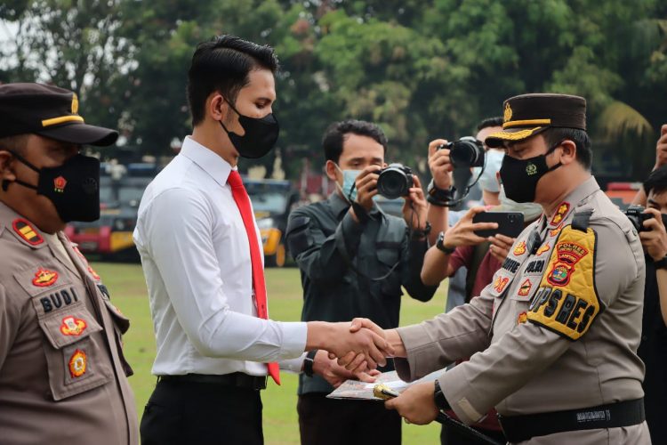 Penghargaan dari Kapolres Lampung Tengah