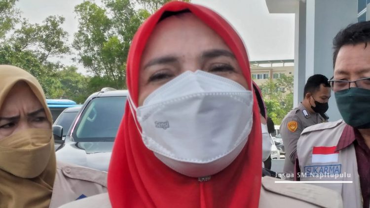 Wali Kota Bandar Lampung Eva Dwiana. Foto: Josua Napitupulu