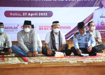 Dawam Rahardjo Menghadiri Kunker Kakanwil KemenkumHAM Lampung