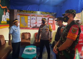 Dawam Rahardjo Meninjau Sejumlah Posko Pengamanan Mudik Lebaran