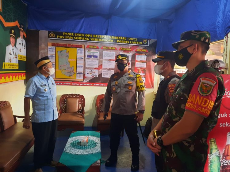 Dawam Rahardjo Meninjau Sejumlah Posko Pengamanan Mudik Lebaran