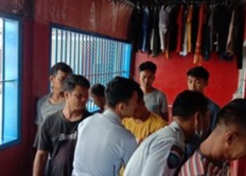 Satuan Pengamanan Rutan Kotabumi Kembali Periksa Kamar Hunian