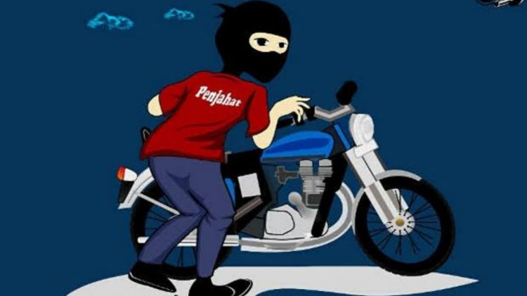 Jatanras Polda Lampung Asistensi Penanganan Kasus Pencurian Motor