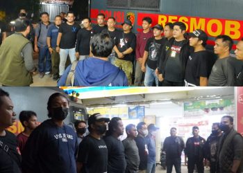 Satgas Anti Begal Polda Lampung Hunting Patrol