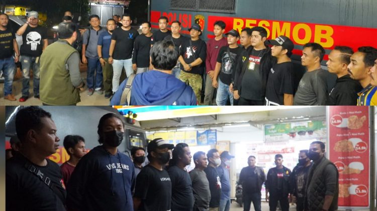 Satgas Anti Begal Polda Lampung Hunting Patrol