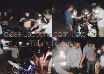 Tim Anti Begal Polres Tulangbawang Melaksanakan Patroli Hunting