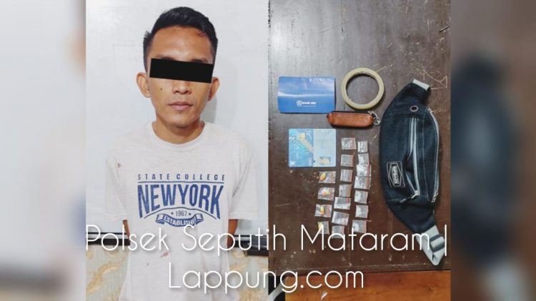 Warga Asal Terbanggi Besar Ditangkap Polsek Seputih Mataram karena Narkoba