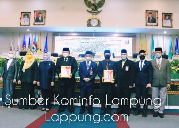 Pemprov Lampung Raih WTP ke 8 dari BPK