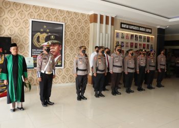 Iptu Agus Heriyanto Resmi Jabat Kapolsek Kemiling