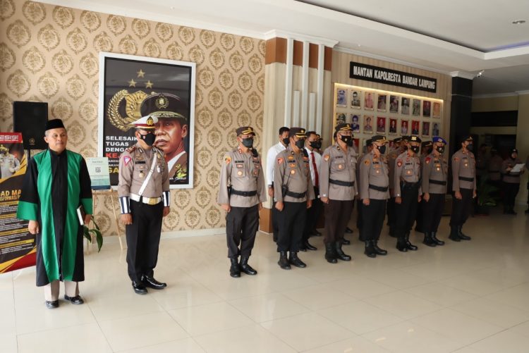 Iptu Agus Heriyanto Resmi Jabat Kapolsek Kemiling