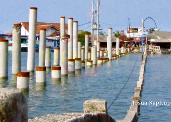 Dinas PU Bandar Lampung Kembali Bangun Jembatan Pulau Pasaran