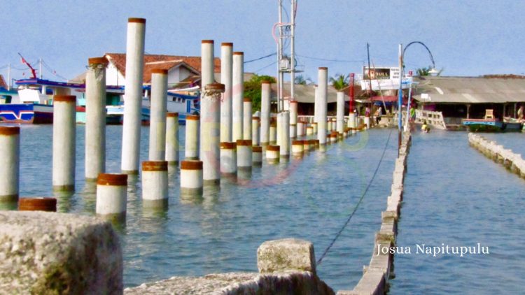 Dinas PU Bandar Lampung Kembali Bangun Jembatan Pulau Pasaran