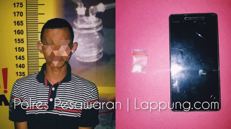 Kurir Narkoba Asal Negeri Sakti Ditangkap Polisi
