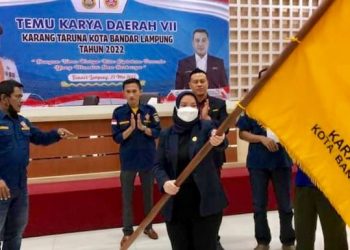 Rahmawati Herdian Ketua Karang Taruna Bandar Lampung 2022-2027