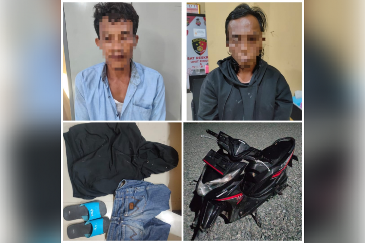 Pencuri Sepeda Motor di SMPN 1 Tumijajar Ditangkap Polisi
