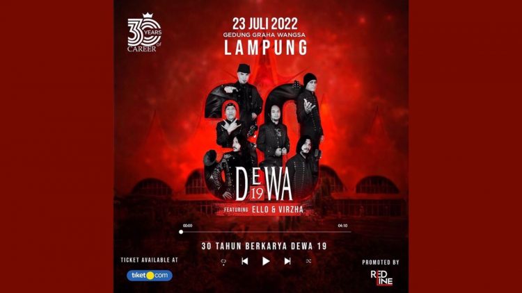 Tiket Konser Dewa 19 di Lampung