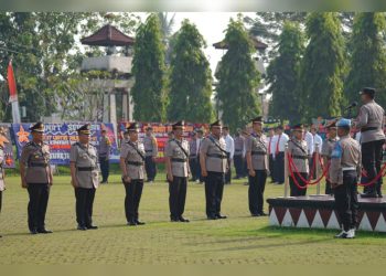 9 Pejabat Baru Polres Lampung Utara Sertijab Awal Juni 2022