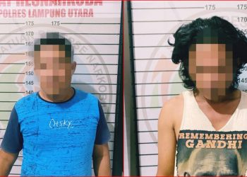 Polres Lampung Utara Tangkap 2 Orang