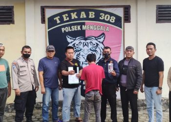 Polisi Tangkap Buronan Asal Menggala Tengah