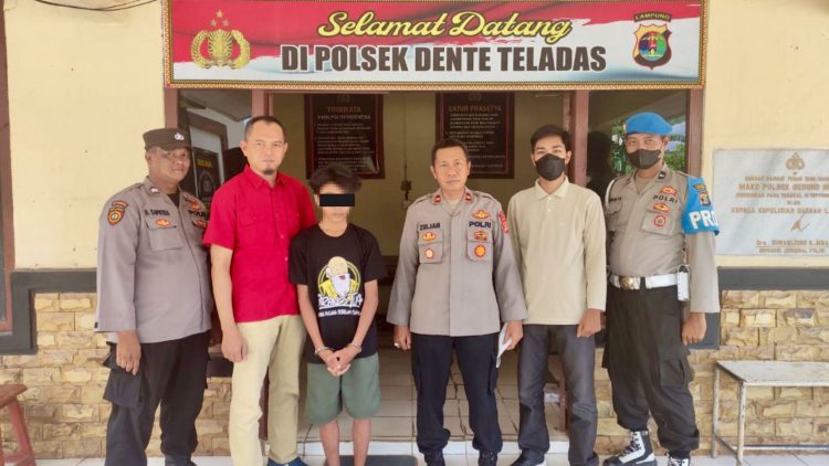 Polsek Dente Teladas Tangkap Pelaku Pencabulan Anak