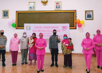 Bakti Sosial Kesehatan PD Bhayangkari Lampung