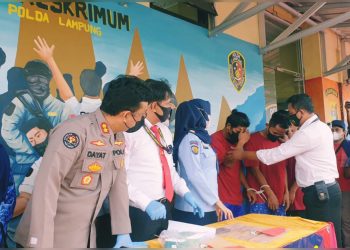 Perampas HP Bocah Diringkus Polda Lampung