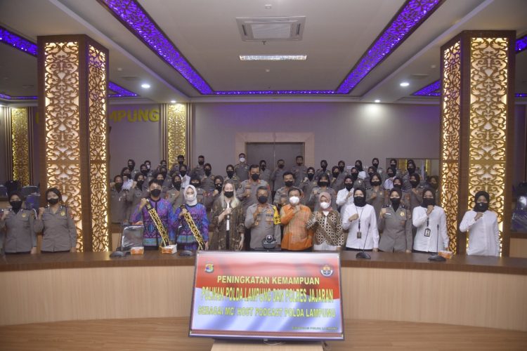 Polda Lampung Adakan Pelatihan Untuk 46 Polwan