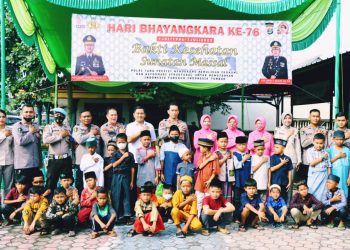 Polres Tulangbawang Barat Menggelar Khitanan Massal Gratis