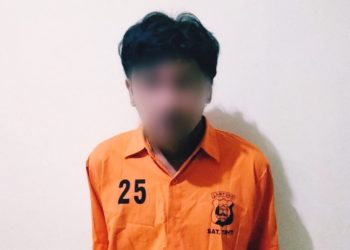 Warga Kaliawi Persada Ditangkap Polsek Gedongtataan