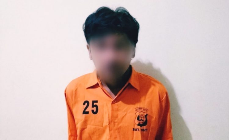 Warga Kaliawi Persada Ditangkap Polsek Gedongtataan
