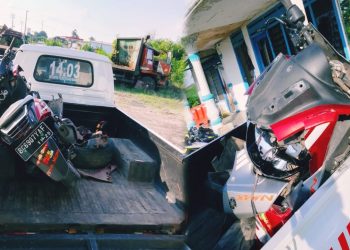 Hasil Olah TKP Kecelakaan di Kecamatan Banjar Agung