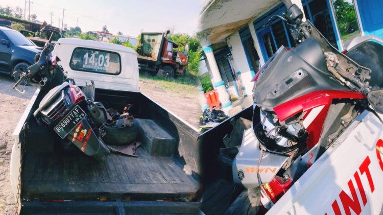 Hasil Olah TKP Kecelakaan di Kecamatan Banjar Agung