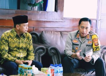 Kapolres Lampura Terima Audiensi KPU Lampung Utara