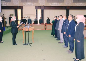 6 Pejabat Dilantik Wakil Gubernur Lampung