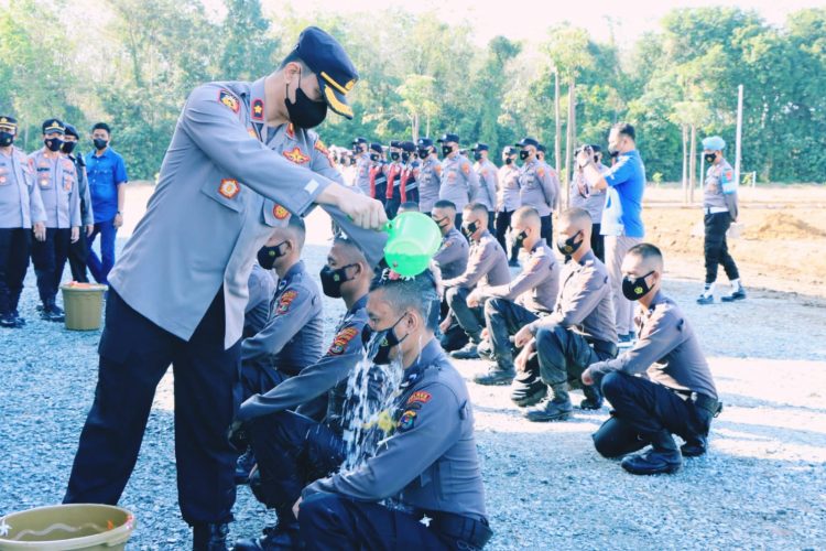 Polres Tulangbawang Barat Gelar Apel Penyambutan Bintara