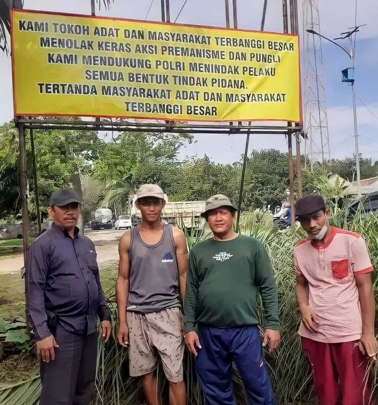 Tokoh Adat Terbanggi Besar Tolak Aksi Premanisme