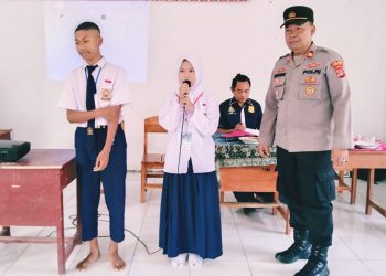 Polres Lampung Barat Sosialisasi di SMAN 1 Sukau